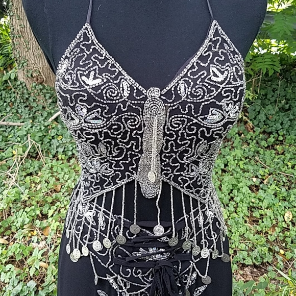 Handmade Genie Belly Dance Costume 2pc. - Picture 2 of 10